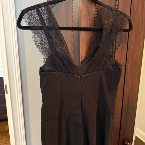 Miss Selfridge Black Lace Evening Jumpsuit Sleeveless Stretch Back Zipper
Size 6 - Picture 7 of 7